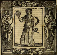 Picture 102 of 206 from Iconologia di Cesare Ripa Perugina ... Nella quale si descrivono diverse imagini di virtù, vitij, affetti, passioni humane, arti discipline, humori, elementi, corpi celesti, prouincie d'Italia, fiumi, tutte le parti del mondo, ed altre infinite materie. Opera utile ad oratori, predicatori, poeti pittori, sculptori, disegnatori, e ad ogni studioso, per inuentar concetti, emblemi, ed imprese, per diuisare qualsiuoglia appatato nuttiale, funerale, trionfale. Per rappresentar poemi drammatici, e per figurare co'suoi propij simboli ciò, che può cadere in pensiero humano. Ampliata ultimamente dallo stresso autore di CC. imagini, e erricchita di molti discorsi pieni di varia eruditione .. (1613), leaf 409