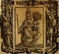 An illustration from Iconologia di Cesare Ripa Perugina ... Nella quale si descrivono diverse imagini di virtù, vitij, affetti, passioni humane, arti discipline, humori, elementi, corpi celesti, prouincie d'Italia, fiumi, tutte le parti del mondo, ed altre infinite materie. Opera utile ad oratori, predicatori, poeti pittori, sculptori, disegnatori, e ad ogni studioso, per inuentar concetti, emblemi, ed imprese, per diuisare qualsiuoglia appatato nuttiale, funerale, trionfale. Per rappresentar poemi drammatici, e per figurare co'suoi propij simboli ciò, che può cadere in pensiero humano. Ampliata ultimamente dallo stresso autore di CC. imagini, e erricchita di molti discorsi pieni di varia eruditione .. (1613)