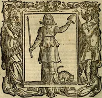 An illustration from Iconologia di Cesare Ripa Perugina ... Nella quale si descrivono diverse imagini di virtù, vitij, affetti, passioni humane, arti discipline, humori, elementi, corpi celesti, prouincie d'Italia, fiumi, tutte le parti del mondo, ed altre infinite materie. Opera utile ad oratori, predicatori, poeti pittori, sculptori, disegnatori, e ad ogni studioso, per inuentar concetti, emblemi, ed imprese, per diuisare qualsiuoglia appatato nuttiale, funerale, trionfale. Per rappresentar poemi drammatici, e per figurare co'suoi propij simboli ciò, che può cadere in pensiero humano. Ampliata ultimamente dallo stresso autore di CC. imagini, e erricchita di molti discorsi pieni di varia eruditione .. (1613)