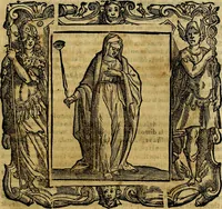 An illustration from Iconologia di Cesare Ripa Perugina ... Nella quale si descrivono diverse imagini di virtù, vitij, affetti, passioni humane, arti discipline, humori, elementi, corpi celesti, prouincie d'Italia, fiumi, tutte le parti del mondo, ed altre infinite materie. Opera utile ad oratori, predicatori, poeti pittori, sculptori, disegnatori, e ad ogni studioso, per inuentar concetti, emblemi, ed imprese, per diuisare qualsiuoglia appatato nuttiale, funerale, trionfale. Per rappresentar poemi drammatici, e per figurare co'suoi propij simboli ciò, che può cadere in pensiero humano. Ampliata ultimamente dallo stresso autore di CC. imagini, e erricchita di molti discorsi pieni di varia eruditione .. (1613)