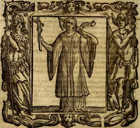 An illustration from Iconologia di Cesare Ripa Perugina ... Nella quale si descrivono diverse imagini di virtù, vitij, affetti, passioni humane, arti discipline, humori, elementi, corpi celesti, prouincie d'Italia, fiumi, tutte le parti del mondo, ed altre infinite materie. Opera utile ad oratori, predicatori, poeti pittori, sculptori, disegnatori, e ad ogni studioso, per inuentar concetti, emblemi, ed imprese, per diuisare qualsiuoglia appatato nuttiale, funerale, trionfale. Per rappresentar poemi drammatici, e per figurare co'suoi propij simboli ciò, che può cadere in pensiero humano. Ampliata ultimamente dallo stresso autore di CC. imagini, e erricchita di molti discorsi pieni di varia eruditione .. (1613)