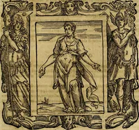 Picture 142 of 206 from Iconologia di Cesare Ripa Perugina ... Nella quale si descrivono diverse imagini di virtù, vitij, affetti, passioni humane, arti discipline, humori, elementi, corpi celesti, prouincie d'Italia, fiumi, tutte le parti del mondo, ed altre infinite materie. Opera utile ad oratori, predicatori, poeti pittori, sculptori, disegnatori, e ad ogni studioso, per inuentar concetti, emblemi, ed imprese, per diuisare qualsiuoglia appatato nuttiale, funerale, trionfale. Per rappresentar poemi drammatici, e per figurare co'suoi propij simboli ciò, che può cadere in pensiero humano. Ampliata ultimamente dallo stresso autore di CC. imagini, e erricchita di molti discorsi pieni di varia eruditione .. (1613), leaf 566