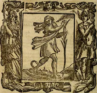An illustration from Iconologia di Cesare Ripa Perugina ... Nella quale si descrivono diverse imagini di virtù, vitij, affetti, passioni humane, arti discipline, humori, elementi, corpi celesti, prouincie d'Italia, fiumi, tutte le parti del mondo, ed altre infinite materie. Opera utile ad oratori, predicatori, poeti pittori, sculptori, disegnatori, e ad ogni studioso, per inuentar concetti, emblemi, ed imprese, per diuisare qualsiuoglia appatato nuttiale, funerale, trionfale. Per rappresentar poemi drammatici, e per figurare co'suoi propij simboli ciò, che può cadere in pensiero humano. Ampliata ultimamente dallo stresso autore di CC. imagini, e erricchita di molti discorsi pieni di varia eruditione .. (1613)