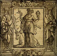 Picture 157 of 206 from Iconologia di Cesare Ripa Perugina ... Nella quale si descrivono diverse imagini di virtù, vitij, affetti, passioni humane, arti discipline, humori, elementi, corpi celesti, prouincie d'Italia, fiumi, tutte le parti del mondo, ed altre infinite materie. Opera utile ad oratori, predicatori, poeti pittori, sculptori, disegnatori, e ad ogni studioso, per inuentar concetti, emblemi, ed imprese, per diuisare qualsiuoglia appatato nuttiale, funerale, trionfale. Per rappresentar poemi drammatici, e per figurare co'suoi propij simboli ciò, che può cadere in pensiero humano. Ampliata ultimamente dallo stresso autore di CC. imagini, e erricchita di molti discorsi pieni di varia eruditione .. (1613), leaf 625