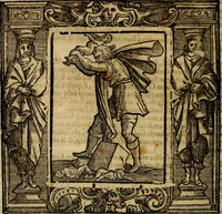 An illustration from Iconologia di Cesare Ripa Perugina ... Nella quale si descrivono diverse imagini di virtù, vitij, affetti, passioni humane, arti discipline, humori, elementi, corpi celesti, prouincie d'Italia, fiumi, tutte le parti del mondo, ed altre infinite materie. Opera utile ad oratori, predicatori, poeti pittori, sculptori, disegnatori, e ad ogni studioso, per inuentar concetti, emblemi, ed imprese, per diuisare qualsiuoglia appatato nuttiale, funerale, trionfale. Per rappresentar poemi drammatici, e per figurare co'suoi propij simboli ciò, che può cadere in pensiero humano. Ampliata ultimamente dallo stresso autore di CC. imagini, e erricchita di molti discorsi pieni di varia eruditione .. (1613)
