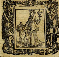 An illustration from Iconologia di Cesare Ripa Perugina ... Nella quale si descrivono diverse imagini di virtù, vitij, affetti, passioni humane, arti discipline, humori, elementi, corpi celesti, prouincie d'Italia, fiumi, tutte le parti del mondo, ed altre infinite materie. Opera utile ad oratori, predicatori, poeti pittori, sculptori, disegnatori, e ad ogni studioso, per inuentar concetti, emblemi, ed imprese, per diuisare qualsiuoglia appatato nuttiale, funerale, trionfale. Per rappresentar poemi drammatici, e per figurare co'suoi propij simboli ciò, che può cadere in pensiero humano. Ampliata ultimamente dallo stresso autore di CC. imagini, e erricchita di molti discorsi pieni di varia eruditione .. (1613)