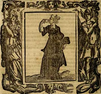 An illustration from Iconologia di Cesare Ripa Perugina ... Nella quale si descrivono diverse imagini di virtù, vitij, affetti, passioni humane, arti discipline, humori, elementi, corpi celesti, prouincie d'Italia, fiumi, tutte le parti del mondo, ed altre infinite materie. Opera utile ad oratori, predicatori, poeti pittori, sculptori, disegnatori, e ad ogni studioso, per inuentar concetti, emblemi, ed imprese, per diuisare qualsiuoglia appatato nuttiale, funerale, trionfale. Per rappresentar poemi drammatici, e per figurare co'suoi propij simboli ciò, che può cadere in pensiero humano. Ampliata ultimamente dallo stresso autore di CC. imagini, e erricchita di molti discorsi pieni di varia eruditione .. (1613)