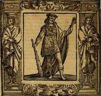 An illustration from Iconologia di Cesare Ripa Perugina ... Nella quale si descrivono diverse imagini di virtù, vitij, affetti, passioni humane, arti discipline, humori, elementi, corpi celesti, prouincie d'Italia, fiumi, tutte le parti del mondo, ed altre infinite materie. Opera utile ad oratori, predicatori, poeti pittori, sculptori, disegnatori, e ad ogni studioso, per inuentar concetti, emblemi, ed imprese, per diuisare qualsiuoglia appatato nuttiale, funerale, trionfale. Per rappresentar poemi drammatici, e per figurare co'suoi propij simboli ciò, che può cadere in pensiero humano. Ampliata ultimamente dallo stresso autore di CC. imagini, e erricchita di molti discorsi pieni di varia eruditione .. (1613)