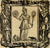 An illustration from Iconologia di Cesare Ripa Perugina ... Nella quale si descrivono diverse imagini di virtù, vitij, affetti, passioni humane, arti discipline, humori, elementi, corpi celesti, prouincie d'Italia, fiumi, tutte le parti del mondo, ed altre infinite materie. Opera utile ad oratori, predicatori, poeti pittori, sculptori, disegnatori, e ad ogni studioso, per inuentar concetti, emblemi, ed imprese, per diuisare qualsiuoglia appatato nuttiale, funerale, trionfale. Per rappresentar poemi drammatici, e per figurare co'suoi propij simboli ciò, che può cadere in pensiero humano. Ampliata ultimamente dallo stresso autore di CC. imagini, e erricchita di molti discorsi pieni di varia eruditione .. (1613)