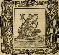An illustration from Iconologia di Cesare Ripa Perugina ... Nella quale si descrivono diverse imagini di virtù, vitij, affetti, passioni humane, arti discipline, humori, elementi, corpi celesti, prouincie d'Italia, fiumi, tutte le parti del mondo, ed altre infinite materie. Opera utile ad oratori, predicatori, poeti pittori, sculptori, disegnatori, e ad ogni studioso, per inuentar concetti, emblemi, ed imprese, per diuisare qualsiuoglia appatato nuttiale, funerale, trionfale. Per rappresentar poemi drammatici, e per figurare co'suoi propij simboli ciò, che può cadere in pensiero humano. Ampliata ultimamente dallo stresso autore di CC. imagini, e erricchita di molti discorsi pieni di varia eruditione .. (1613)