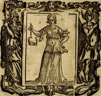An illustration from Iconologia di Cesare Ripa Perugina ... Nella quale si descrivono diverse imagini di virtù, vitij, affetti, passioni humane, arti discipline, humori, elementi, corpi celesti, prouincie d'Italia, fiumi, tutte le parti del mondo, ed altre infinite materie. Opera utile ad oratori, predicatori, poeti pittori, sculptori, disegnatori, e ad ogni studioso, per inuentar concetti, emblemi, ed imprese, per diuisare qualsiuoglia appatato nuttiale, funerale, trionfale. Per rappresentar poemi drammatici, e per figurare co'suoi propij simboli ciò, che può cadere in pensiero humano. Ampliata ultimamente dallo stresso autore di CC. imagini, e erricchita di molti discorsi pieni di varia eruditione .. (1613)