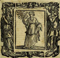 An illustration from Iconologia di Cesare Ripa Perugina ... Nella quale si descrivono diverse imagini di virtù, vitij, affetti, passioni humane, arti discipline, humori, elementi, corpi celesti, prouincie d'Italia, fiumi, tutte le parti del mondo, ed altre infinite materie. Opera utile ad oratori, predicatori, poeti pittori, sculptori, disegnatori, e ad ogni studioso, per inuentar concetti, emblemi, ed imprese, per diuisare qualsiuoglia appatato nuttiale, funerale, trionfale. Per rappresentar poemi drammatici, e per figurare co'suoi propij simboli ciò, che può cadere in pensiero humano. Ampliata ultimamente dallo stresso autore di CC. imagini, e erricchita di molti discorsi pieni di varia eruditione .. (1613)