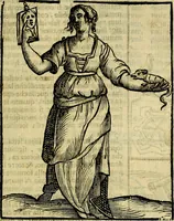 An illustration from Iconologia di Cesare Ripa ... Divisa in tre libri, ne i quali si esprimono varie imagini di virtù, vitij, affetti, passioni humane, arti, discipline, humori, elementi, corpi celesti, prouincie d'Italia, fiumi, & altre materie infinite vtili ad ogni stato di persone (1669)