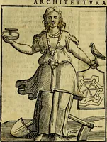 An illustration from Iconologia di Cesare Ripa ... Divisa in tre libri, ne i quali si esprimono varie imagini di virtù, vitij, affetti, passioni humane, arti, discipline, humori, elementi, corpi celesti, prouincie d'Italia, fiumi, & altre materie infinite vtili ad ogni stato di persone (1669)