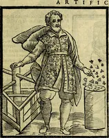 Picture 31 of 358 from Iconologia di Cesare Ripa ... Divisa in tre libri, ne i quali si esprimono varie imagini di virtù, vitij, affetti, passioni humane, arti, discipline, humori, elementi, corpi celesti, prouincie d'Italia, fiumi, & altre materie infinite vtili ad ogni stato di persone (1669), leaf 110