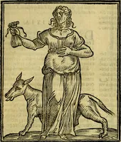 An illustration from Iconologia di Cesare Ripa ... Divisa in tre libri, ne i quali si esprimono varie imagini di virtù, vitij, affetti, passioni humane, arti, discipline, humori, elementi, corpi celesti, prouincie d'Italia, fiumi, & altre materie infinite vtili ad ogni stato di persone (1669)