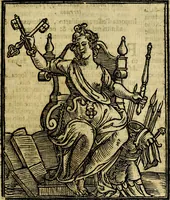 An illustration from Iconologia di Cesare Ripa ... Divisa in tre libri, ne i quali si esprimono varie imagini di virtù, vitij, affetti, passioni humane, arti, discipline, humori, elementi, corpi celesti, prouincie d'Italia, fiumi, & altre materie infinite vtili ad ogni stato di persone (1669)