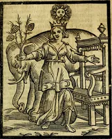 An illustration from Iconologia di Cesare Ripa ... Divisa in tre libri, ne i quali si esprimono varie imagini di virtù, vitij, affetti, passioni humane, arti, discipline, humori, elementi, corpi celesti, prouincie d'Italia, fiumi, & altre materie infinite vtili ad ogni stato di persone (1669)