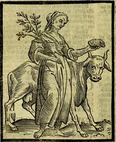 Picture 47 of 358 from Iconologia di Cesare Ripa ... Divisa in tre libri, ne i quali si esprimono varie imagini di virtù, vitij, affetti, passioni humane, arti, discipline, humori, elementi, corpi celesti, prouincie d'Italia, fiumi, & altre materie infinite vtili ad ogni stato di persone (1669), leaf 147