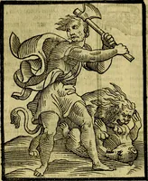 An illustration from Iconologia di Cesare Ripa ... Divisa in tre libri, ne i quali si esprimono varie imagini di virtù, vitij, affetti, passioni humane, arti, discipline, humori, elementi, corpi celesti, prouincie d'Italia, fiumi, & altre materie infinite vtili ad ogni stato di persone (1669)