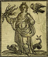 An illustration from Iconologia di Cesare Ripa ... Divisa in tre libri, ne i quali si esprimono varie imagini di virtù, vitij, affetti, passioni humane, arti, discipline, humori, elementi, corpi celesti, prouincie d'Italia, fiumi, & altre materie infinite vtili ad ogni stato di persone (1669)