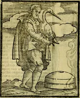 An illustration from Iconologia di Cesare Ripa ... Divisa in tre libri, ne i quali si esprimono varie imagini di virtù, vitij, affetti, passioni humane, arti, discipline, humori, elementi, corpi celesti, prouincie d'Italia, fiumi, & altre materie infinite vtili ad ogni stato di persone (1669)