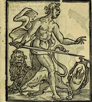 Picture 59 of 358 from Iconologia di Cesare Ripa ... Divisa in tre libri, ne i quali si esprimono varie imagini di virtù, vitij, affetti, passioni humane, arti, discipline, humori, elementi, corpi celesti, prouincie d'Italia, fiumi, & altre materie infinite vtili ad ogni stato di persone (1669), leaf 160