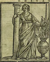 Picture 81 of 358 from Iconologia di Cesare Ripa ... Divisa in tre libri, ne i quali si esprimono varie imagini di virtù, vitij, affetti, passioni humane, arti, discipline, humori, elementi, corpi celesti, prouincie d'Italia, fiumi, & altre materie infinite vtili ad ogni stato di persone (1669), leaf 188