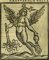 Picture 82 of 358 from Iconologia di Cesare Ripa ... Divisa in tre libri, ne i quali si esprimono varie imagini di virtù, vitij, affetti, passioni humane, arti, discipline, humori, elementi, corpi celesti, prouincie d'Italia, fiumi, & altre materie infinite vtili ad ogni stato di persone (1669), leaf 189