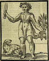 An illustration from Iconologia di Cesare Ripa ... Divisa in tre libri, ne i quali si esprimono varie imagini di virtù, vitij, affetti, passioni humane, arti, discipline, humori, elementi, corpi celesti, prouincie d'Italia, fiumi, & altre materie infinite vtili ad ogni stato di persone (1669)