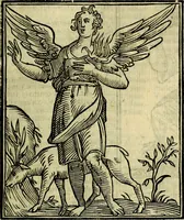 An illustration from Iconologia di Cesare Ripa ... Divisa in tre libri, ne i quali si esprimono varie imagini di virtù, vitij, affetti, passioni humane, arti, discipline, humori, elementi, corpi celesti, prouincie d'Italia, fiumi, & altre materie infinite vtili ad ogni stato di persone (1669)