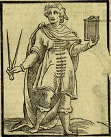 Picture 100 of 358 from Iconologia di Cesare Ripa ... Divisa in tre libri, ne i quali si esprimono varie imagini di virtù, vitij, affetti, passioni humane, arti, discipline, humori, elementi, corpi celesti, prouincie d'Italia, fiumi, & altre materie infinite vtili ad ogni stato di persone (1669), leaf 221