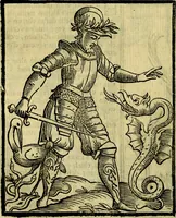 An illustration from Iconologia di Cesare Ripa ... Divisa in tre libri, ne i quali si esprimono varie imagini di virtù, vitij, affetti, passioni humane, arti, discipline, humori, elementi, corpi celesti, prouincie d'Italia, fiumi, & altre materie infinite vtili ad ogni stato di persone (1669)