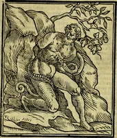 An illustration from Iconologia di Cesare Ripa ... Divisa in tre libri, ne i quali si esprimono varie imagini di virtù, vitij, affetti, passioni humane, arti, discipline, humori, elementi, corpi celesti, prouincie d'Italia, fiumi, & altre materie infinite vtili ad ogni stato di persone (1669)