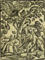 An illustration from Iconologia di Cesare Ripa ... Divisa in tre libri, ne i quali si esprimono varie imagini di virtù, vitij, affetti, passioni humane, arti, discipline, humori, elementi, corpi celesti, prouincie d'Italia, fiumi, & altre materie infinite vtili ad ogni stato di persone (1669)