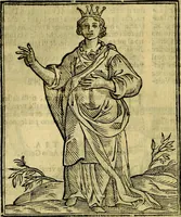 An illustration from Iconologia di Cesare Ripa ... Divisa in tre libri, ne i quali si esprimono varie imagini di virtù, vitij, affetti, passioni humane, arti, discipline, humori, elementi, corpi celesti, prouincie d'Italia, fiumi, & altre materie infinite vtili ad ogni stato di persone (1669)