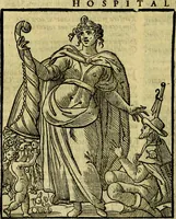 Picture 158 of 358 from Iconologia di Cesare Ripa ... Divisa in tre libri, ne i quali si esprimono varie imagini di virtù, vitij, affetti, passioni humane, arti, discipline, humori, elementi, corpi celesti, prouincie d'Italia, fiumi, & altre materie infinite vtili ad ogni stato di persone (1669), leaf 329