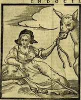 Picture 166 of 358 from Iconologia di Cesare Ripa ... Divisa in tre libri, ne i quali si esprimono varie imagini di virtù, vitij, affetti, passioni humane, arti, discipline, humori, elementi, corpi celesti, prouincie d'Italia, fiumi, & altre materie infinite vtili ad ogni stato di persone (1669), leaf 341