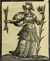 An illustration from Iconologia di Cesare Ripa ... Divisa in tre libri, ne i quali si esprimono varie imagini di virtù, vitij, affetti, passioni humane, arti, discipline, humori, elementi, corpi celesti, prouincie d'Italia, fiumi, & altre materie infinite vtili ad ogni stato di persone (1669)