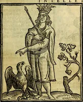 An illustration from Iconologia di Cesare Ripa ... Divisa in tre libri, ne i quali si esprimono varie imagini di virtù, vitij, affetti, passioni humane, arti, discipline, humori, elementi, corpi celesti, prouincie d'Italia, fiumi, & altre materie infinite vtili ad ogni stato di persone (1669)