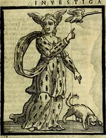 Picture 176 of 358 from Iconologia di Cesare Ripa ... Divisa in tre libri, ne i quali si esprimono varie imagini di virtù, vitij, affetti, passioni humane, arti, discipline, humori, elementi, corpi celesti, prouincie d'Italia, fiumi, & altre materie infinite vtili ad ogni stato di persone (1669), leaf 356