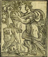 An illustration from Iconologia di Cesare Ripa ... Divisa in tre libri, ne i quali si esprimono varie imagini di virtù, vitij, affetti, passioni humane, arti, discipline, humori, elementi, corpi celesti, prouincie d'Italia, fiumi, & altre materie infinite vtili ad ogni stato di persone (1669)