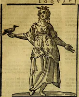 An illustration from Iconologia di Cesare Ripa ... Divisa in tre libri, ne i quali si esprimono varie imagini di virtù, vitij, affetti, passioni humane, arti, discipline, humori, elementi, corpi celesti, prouincie d'Italia, fiumi, & altre materie infinite vtili ad ogni stato di persone (1669)