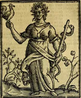 An illustration from Iconologia di Cesare Ripa ... Divisa in tre libri, ne i quali si esprimono varie imagini di virtù, vitij, affetti, passioni humane, arti, discipline, humori, elementi, corpi celesti, prouincie d'Italia, fiumi, & altre materie infinite vtili ad ogni stato di persone (1669)