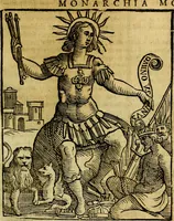 Picture 227 of 358 from Iconologia di Cesare Ripa ... Divisa in tre libri, ne i quali si esprimono varie imagini di virtù, vitij, affetti, passioni humane, arti, discipline, humori, elementi, corpi celesti, prouincie d'Italia, fiumi, & altre materie infinite vtili ad ogni stato di persone (1669), leaf 478