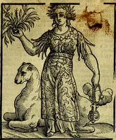 An illustration from Iconologia di Cesare Ripa ... Divisa in tre libri, ne i quali si esprimono varie imagini di virtù, vitij, affetti, passioni humane, arti, discipline, humori, elementi, corpi celesti, prouincie d'Italia, fiumi, & altre materie infinite vtili ad ogni stato di persone (1669)