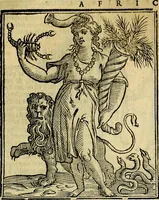 An illustration from Iconologia di Cesare Ripa ... Divisa in tre libri, ne i quali si esprimono varie imagini di virtù, vitij, affetti, passioni humane, arti, discipline, humori, elementi, corpi celesti, prouincie d'Italia, fiumi, & altre materie infinite vtili ad ogni stato di persone (1669)