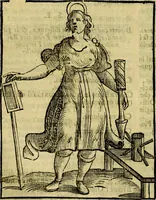 An illustration from Iconologia di Cesare Ripa ... Divisa in tre libri, ne i quali si esprimono varie imagini di virtù, vitij, affetti, passioni humane, arti, discipline, humori, elementi, corpi celesti, prouincie d'Italia, fiumi, & altre materie infinite vtili ad ogni stato di persone (1669)