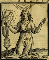 An illustration from Iconologia di Cesare Ripa ... Divisa in tre libri, ne i quali si esprimono varie imagini di virtù, vitij, affetti, passioni humane, arti, discipline, humori, elementi, corpi celesti, prouincie d'Italia, fiumi, & altre materie infinite vtili ad ogni stato di persone (1669)