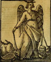An illustration from Iconologia di Cesare Ripa ... Divisa in tre libri, ne i quali si esprimono varie imagini di virtù, vitij, affetti, passioni humane, arti, discipline, humori, elementi, corpi celesti, prouincie d'Italia, fiumi, & altre materie infinite vtili ad ogni stato di persone (1669)